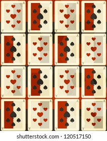 poker cards seamless