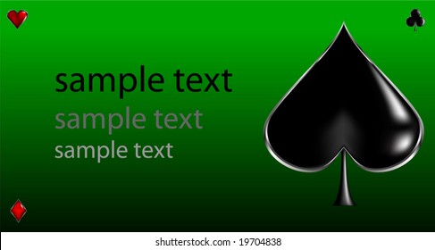 poker cards signs