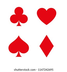 POKER CARDS VECTOR ILLUSTRATION