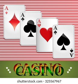 Poker, Casino, Cards, Background, Gambling,  Symbol, Playing, Good luck, Sign, Success.