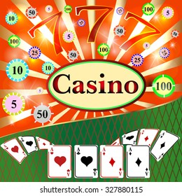 Poker, Casino, Cards, the Background, Gambling, the Symbol, Playing, Good luck, the Sign, Success.