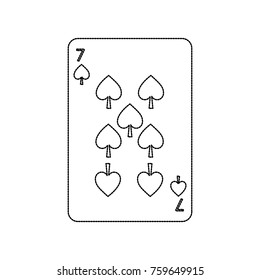 poker casino spade card playing icon