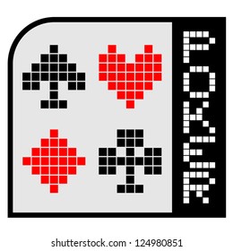 Poker casino symbol