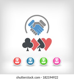 Poker challenge icon