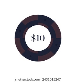 Poker Chip Design, Casino coin logo design for casino business, gamble, card game, $1000, speculate, etc