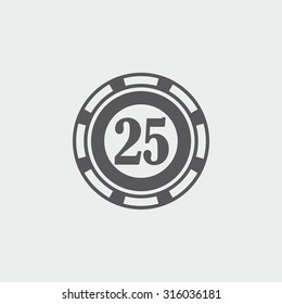 Poker Chip Icon
