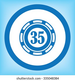 Poker Chip Icon