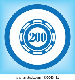 Poker Chip Icon