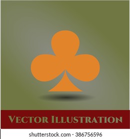 Poker clover high quality icon