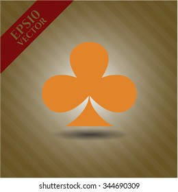 Poker clover icon