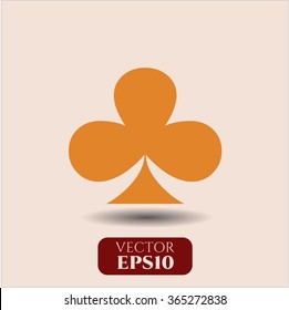 Símbolo de vector de tracción de póquer