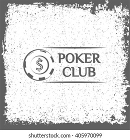 poker club chip