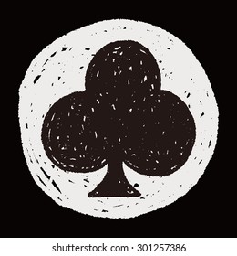 poker club doodle