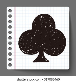 poker club doodle