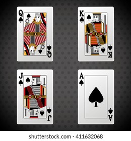 Poker design, cards and game concept ,, casino games