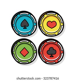 poker doodle