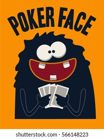 poker face monster