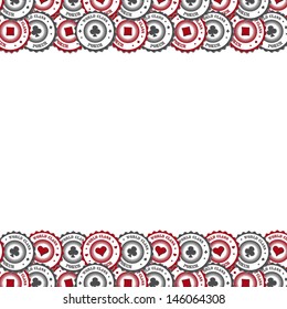 poker game art split