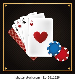 Poker game concept