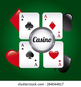 poker game  design, vector illustration eps10 graphic 