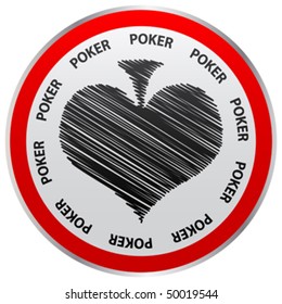 poker heart