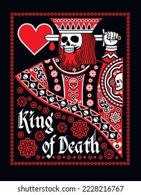 poker heart king , grunge vintage design t shirts
