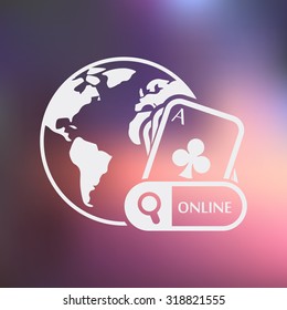 Poker icon. 