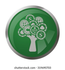 Poker icon. 