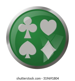 Poker icon. 