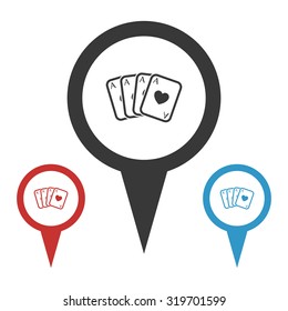 Poker icon. 