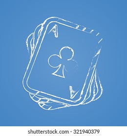 Poker icon. 