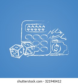 Poker icon. 