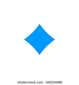 Poker icon. Flat design style eps 10