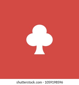 poker icon. sign design. red background