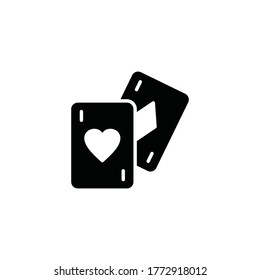 poker icon vector sign symbol isolated