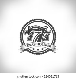 poker label