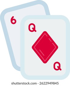 Poker Line vector Icon Design