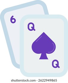 Poker Line vector Icon Design