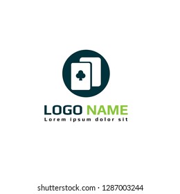 poker logo concept. Designed for your web site design, logo, app, UI