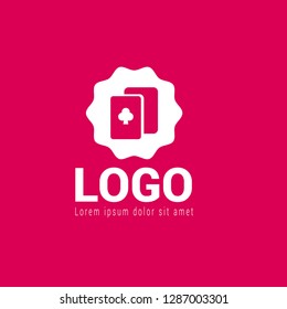 poker logo concept. Designed for your web site design, logo, app, UI