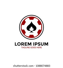 poker logo. icon. vector illustration