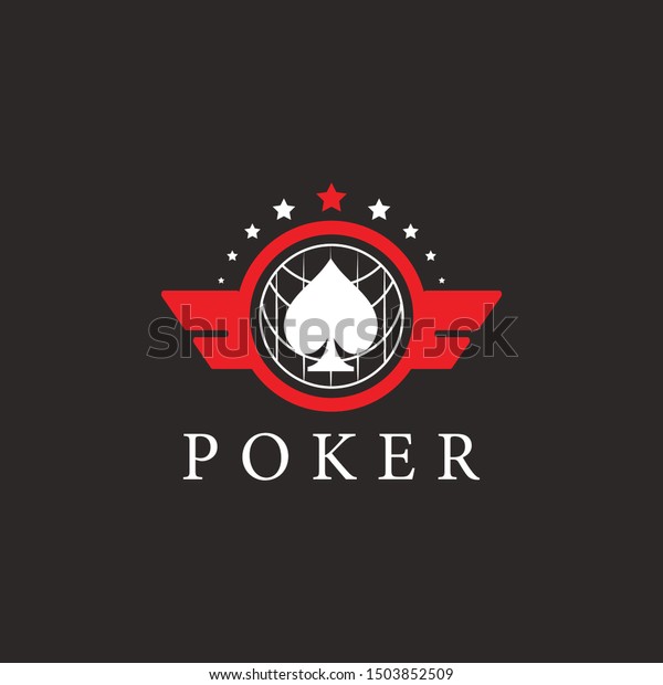 Poker Logo Star Shape Spade World Stock Image Download Now