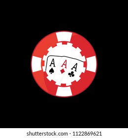 poker the logo template