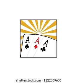 poker the logo template