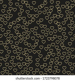 Poker pattern - vector seamless background with playing card suits.