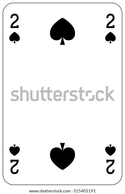 Poker playing card 2\
spade