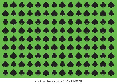 Poker playing card pattern simple 