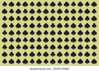 Poker playing card pattern simple 