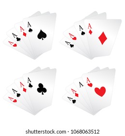 Poker playing cards with casino games