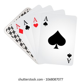 Poker playing cards with casino games